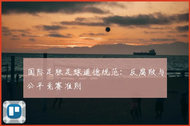 国际足联足球道德规范：反腐败与公平竞赛准则